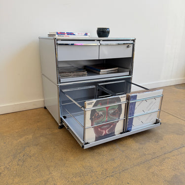 USM Haller Pullout Storage Solution - Silver