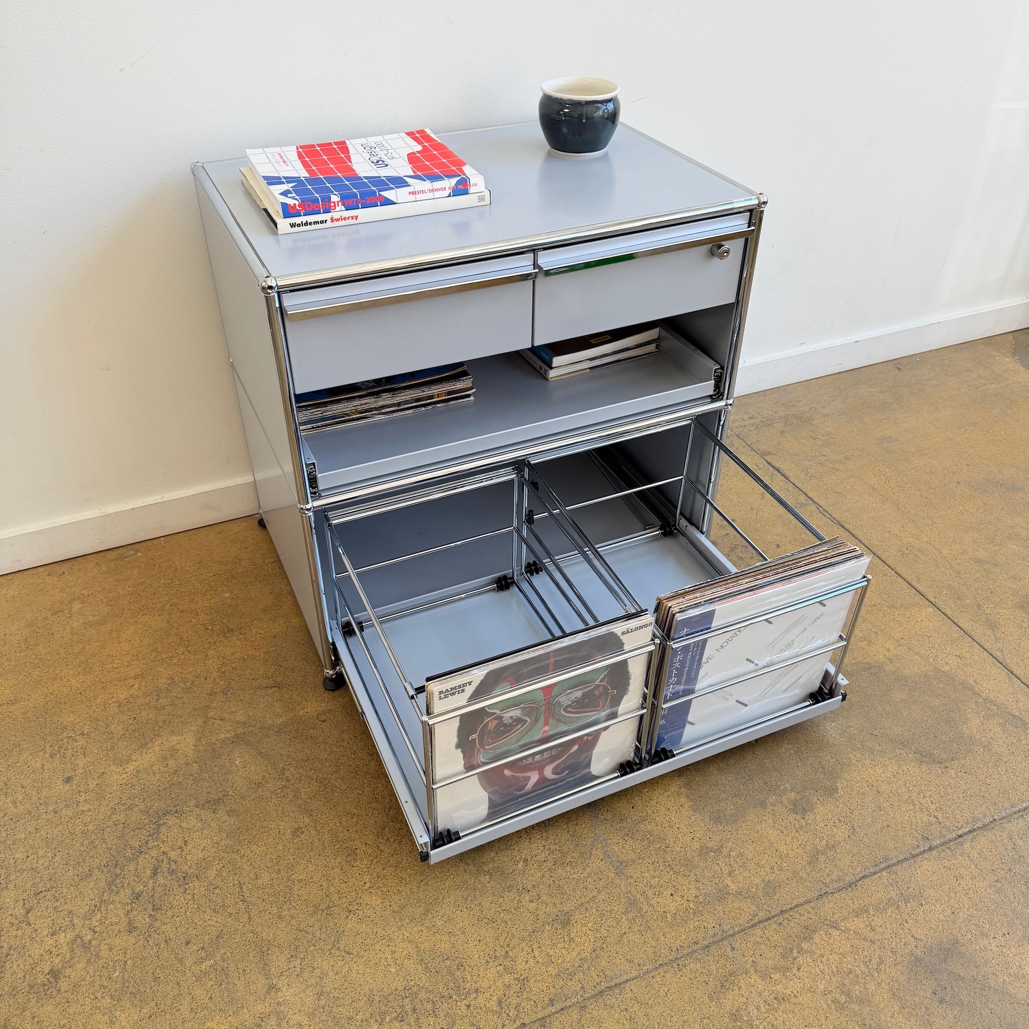 USM Haller Pullout Storage Solution - Silver – enliven mart