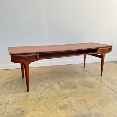 Danish Modern Johannes Andersen Teak Large Coffee Table
