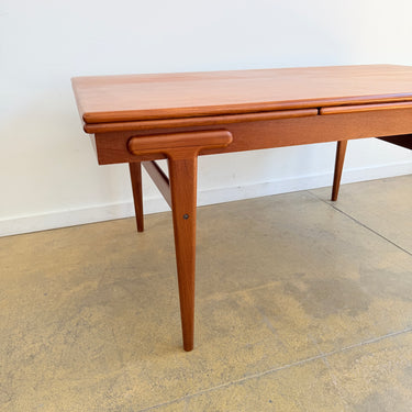Danish Modern  Ejvind Johansson Teak Expandable table by Ivan Gern