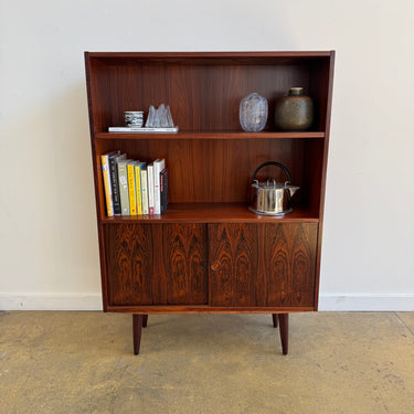 Danish Modern Rosewood Shelving Cabinet by Brouer Møbelfabrik