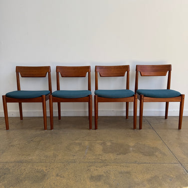 Danish Modern Teak Dining Chairs by Glostrup, 1960