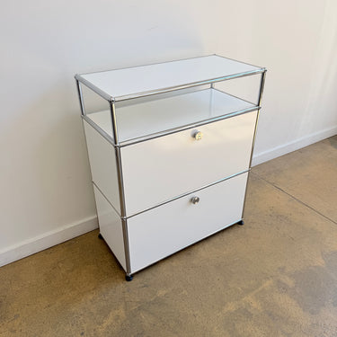 USM Haller 1X3 Tall Shelf - Pure White