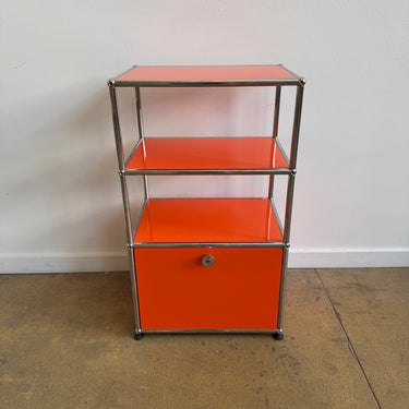 USM Haller Tall Shelf – Pure Orange
