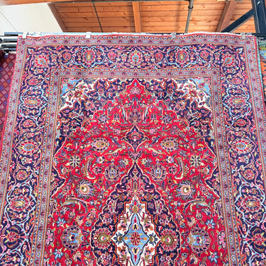 Vintage Persian Oriental Hand Knotted Rug