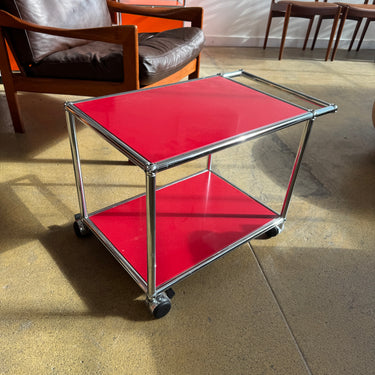 USM Haller Small Trolley Cart – Ruby Red