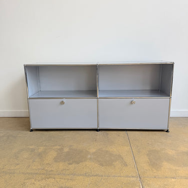 USM Haller 2X2 Fully Enclosed - Silver