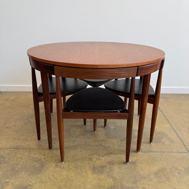 Danish Modern Hans Olsen “Roundette” Dining Set for Frem Røjle 1960s