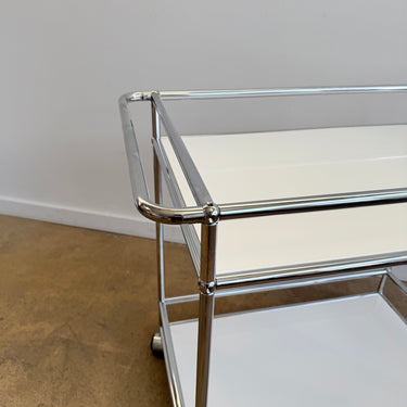 USM Haller Large Rolling Cart - Pure White