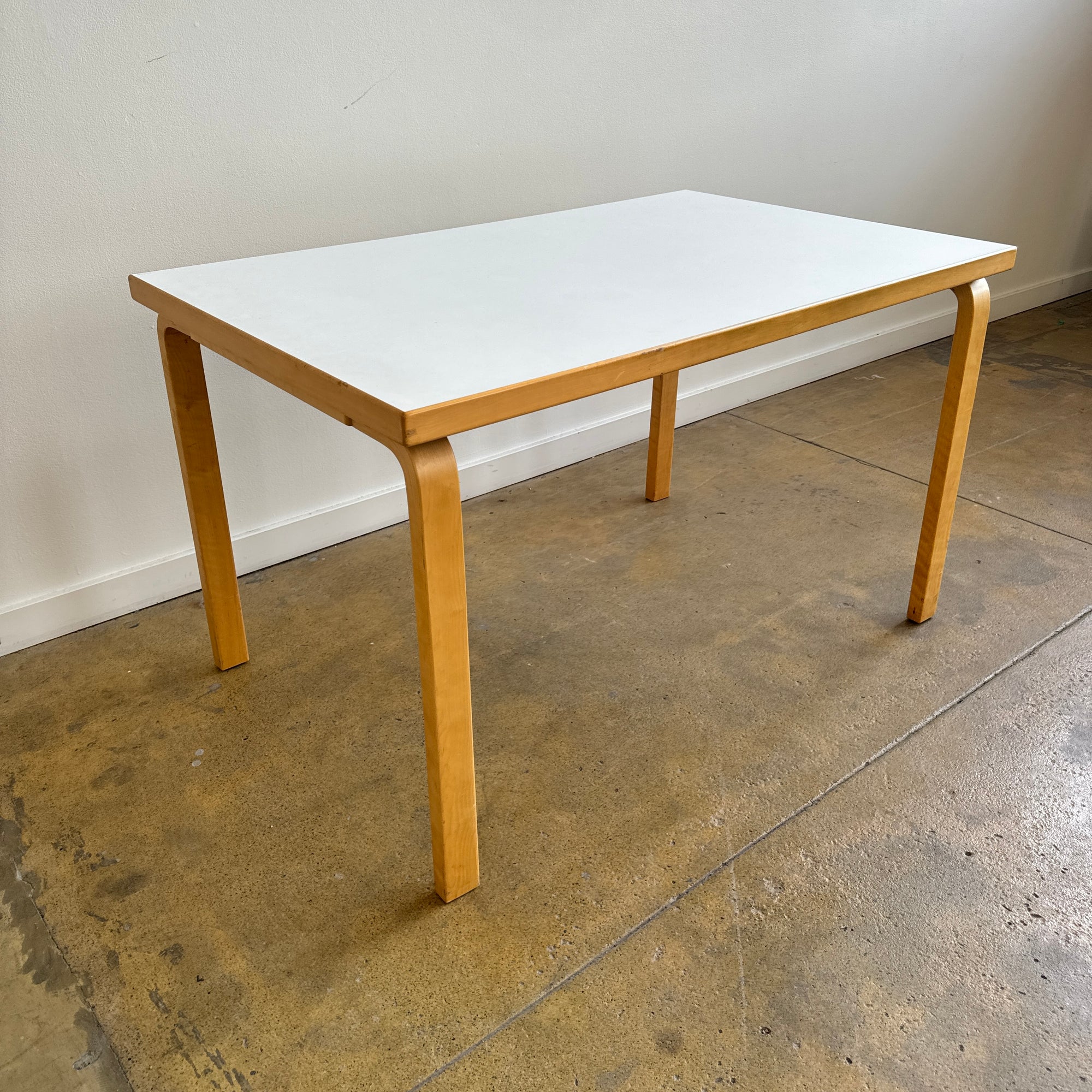 Authentic! Artek Alvar Aalto Table "Model 81B"