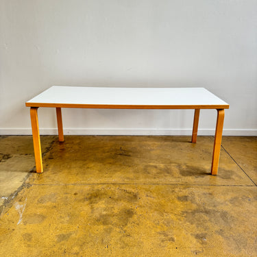 Authentic! Artek Alvar Aalto Rectangular Table "Model 83"
