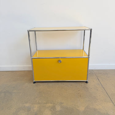 USM Haller Half Size Credenza - Yellow