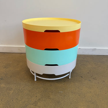 Vintage Tier Multi color storage by T. Richardson