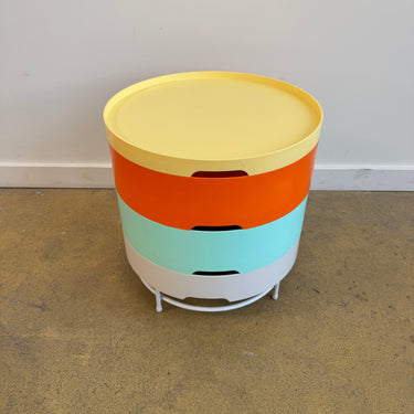 Vintage Tier Multi color storage by T. Richardson