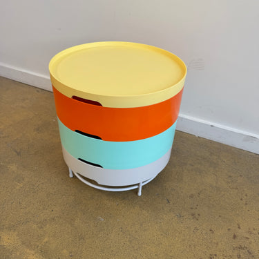 Vintage Tier Multi color storage by T. Richardson