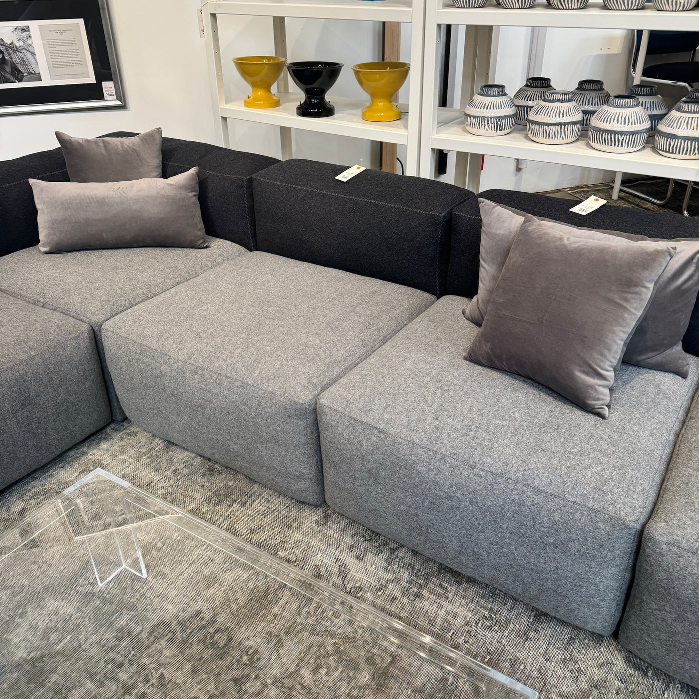 New! Design Within Reach hay 5 Piece modular Mags Sectional Sofa