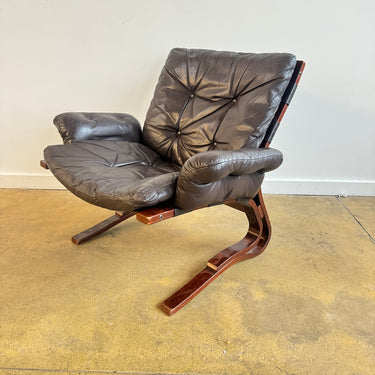 Vintage Norwegian "Kengu" Low Lounge chair by Else and Nordahl Solheim.