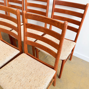 Danish Modern Teak Dining Chairs by Korup Stolefabrik - Set of 8