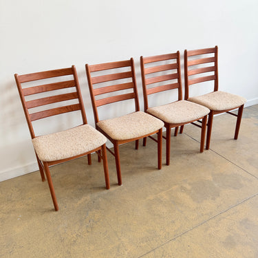 Danish Modern Teak Dining Chairs by Korup Stolefabrik - Set of 4