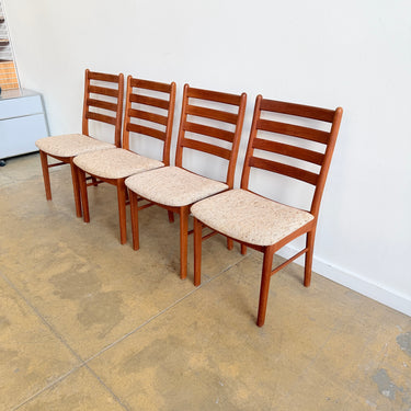 Danish Modern Teak Dining Chairs by Korup Stolefabrik - Set of 4