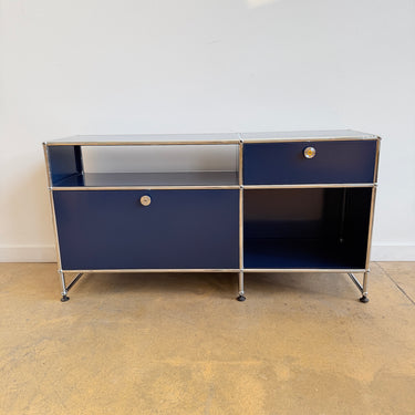 USM Haller Haller Console O3 - Steel Blue