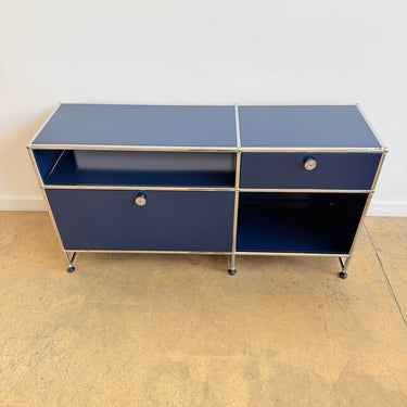 USM Haller Haller Console O3 - Steel Blue