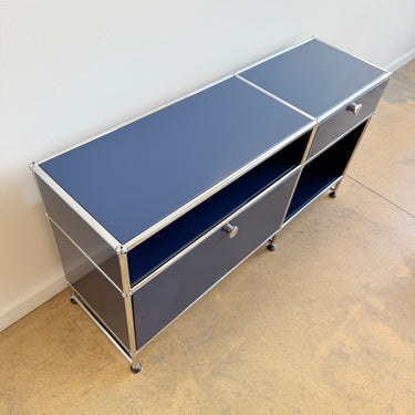 USM Haller Haller Console O3 - Steel Blue