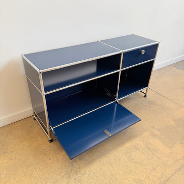 USM Haller Haller Console O3 - Steel Blue