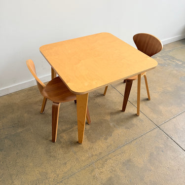 Cherner Kids Dining Set with Two Chairs