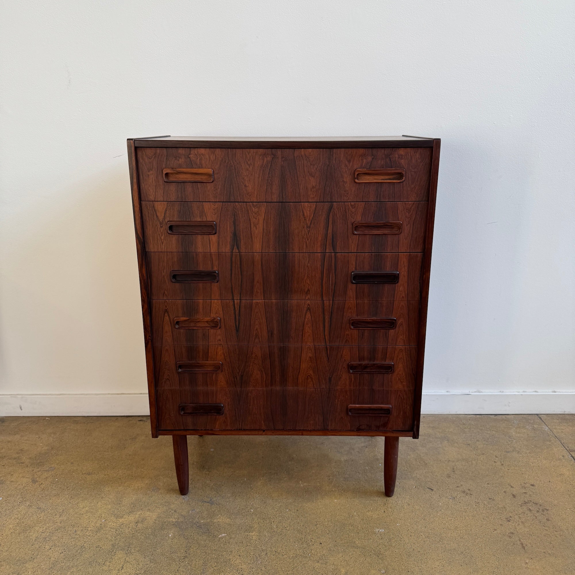 Danish Modern Rosewood Dresser by E. Jensen & J. Andersen for Westergaard Mobelfabrik