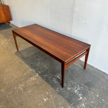 Danish Modern Rosewood Coffee Table by Severin Hansen for Haslev Møbelsnedkeri