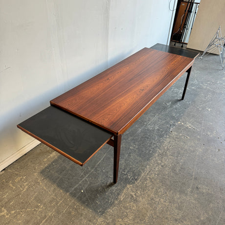 Danish Modern Rosewood Coffee Table by Severin Hansen for Haslev Møbelsnedkeri