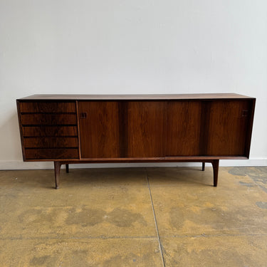 Danish Modern Rosewood Credenza by Oddense Maskinsnedkeri