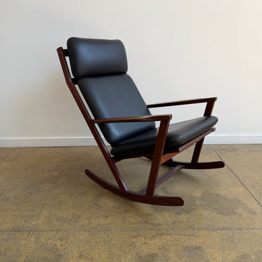 Danish Modern Rocking Chair by Poul Volther for Frem Røjle