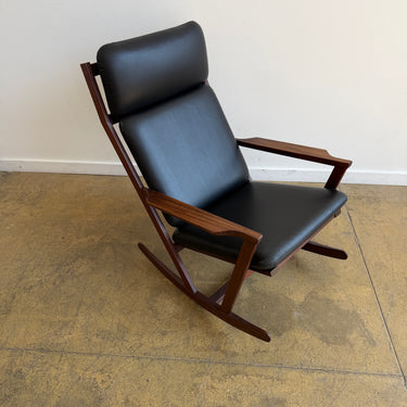 Danish Modern Rocking Chair by Poul Volther for Frem Røjle