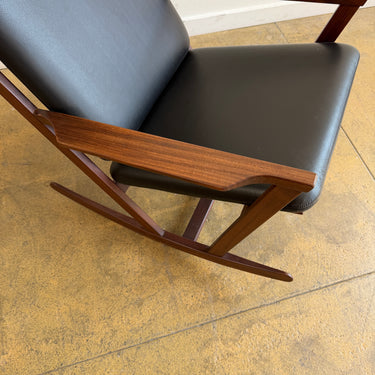 Danish Modern Rocking Chair by Poul Volther for Frem Røjle