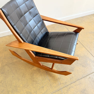 Rare! Danish Modern Rocking Chair by Holger Georg Jensen 1960s