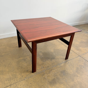 Danish Modern Illum Wikkelsø Rosewood Capella Coffee Table