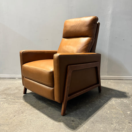 West Elm Recliner Leather lounge chair