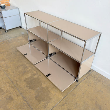 USM Haller 2X2 Media Console - Beige