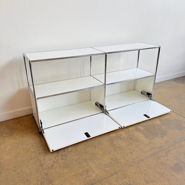 USM Haller 2X2 Media Console - Pure White