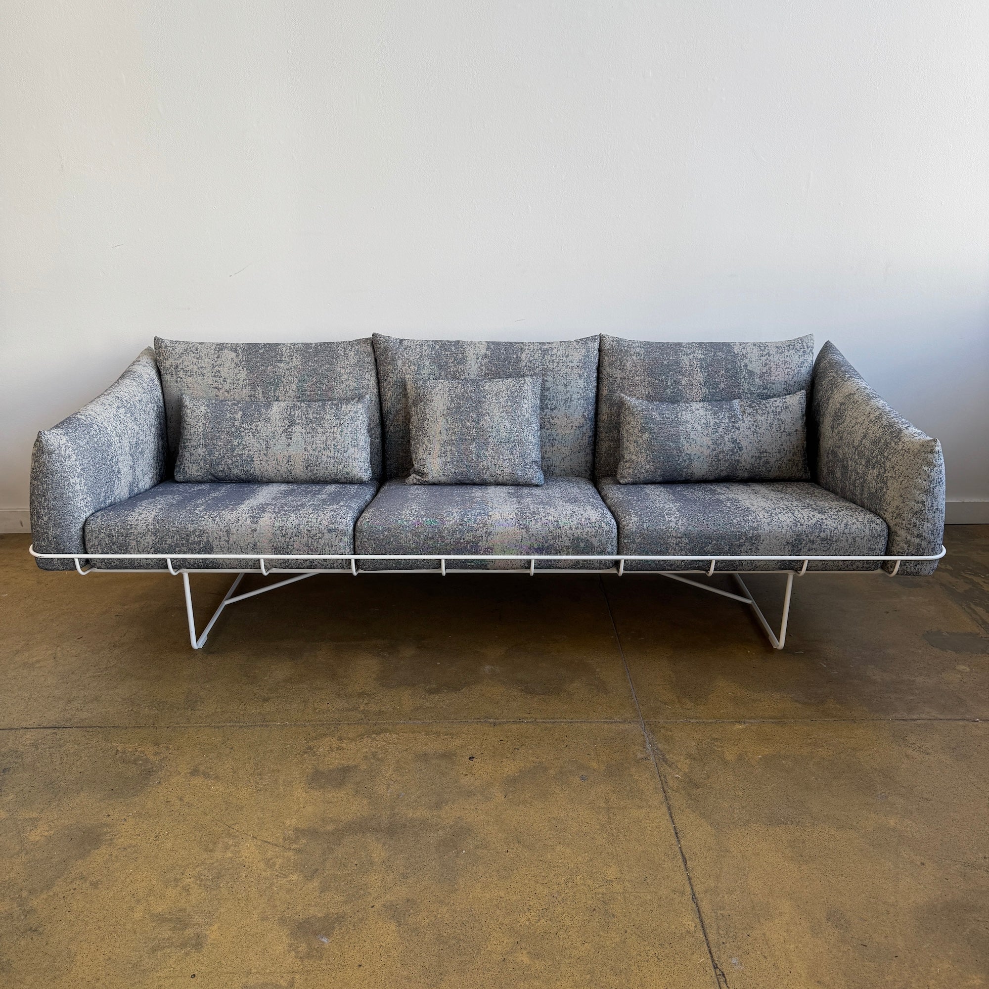 Herman Miller Wireframe Sofa by Sam Hecht & Kim Colin (Grey)