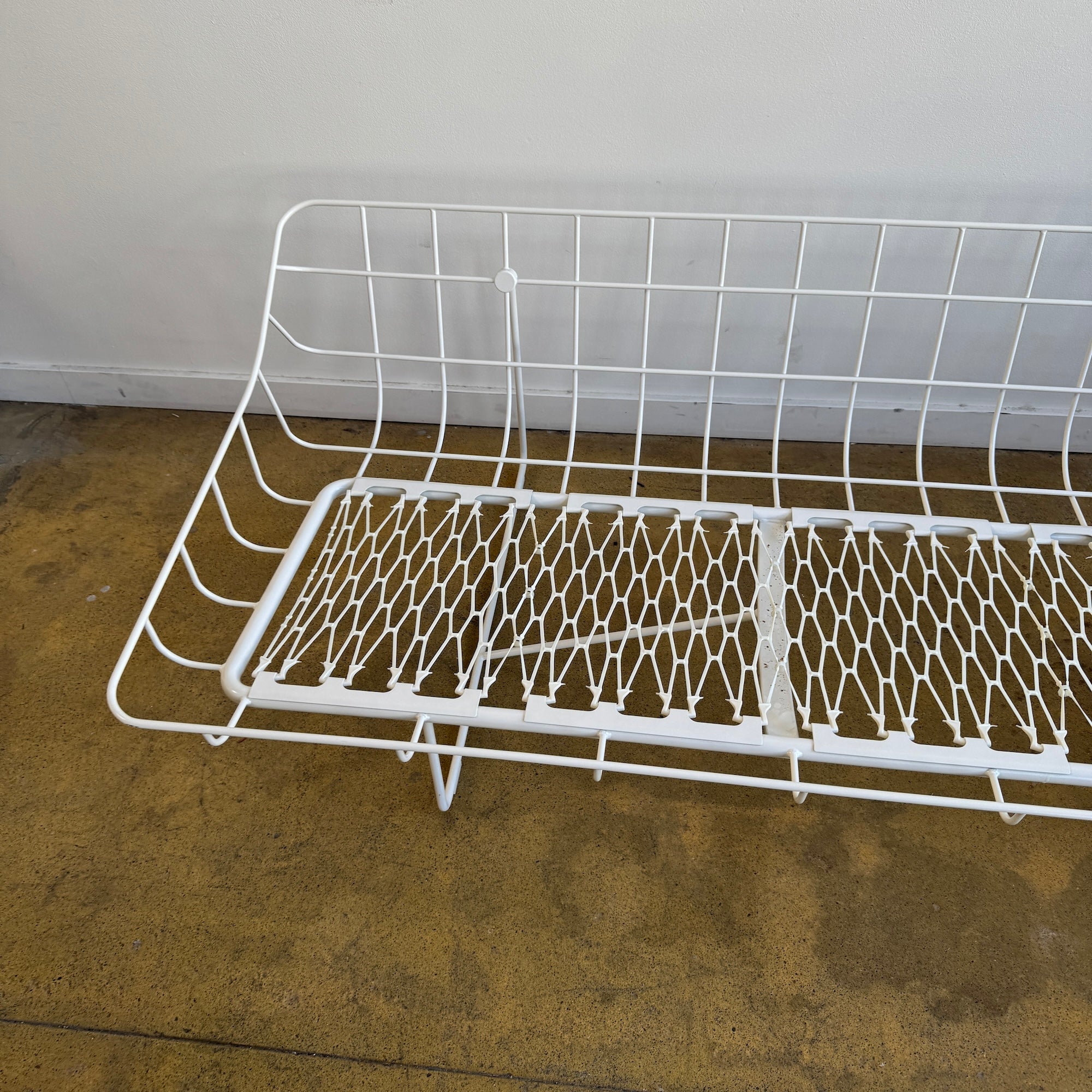 Herman Miller Wireframe Sofa by Sam Hecht & Kim Colin (Grey)