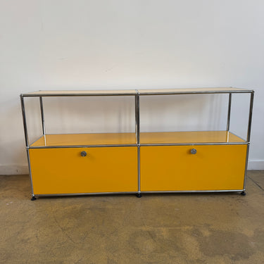 USM Haller 2X2 Media Console (Golden yellow)