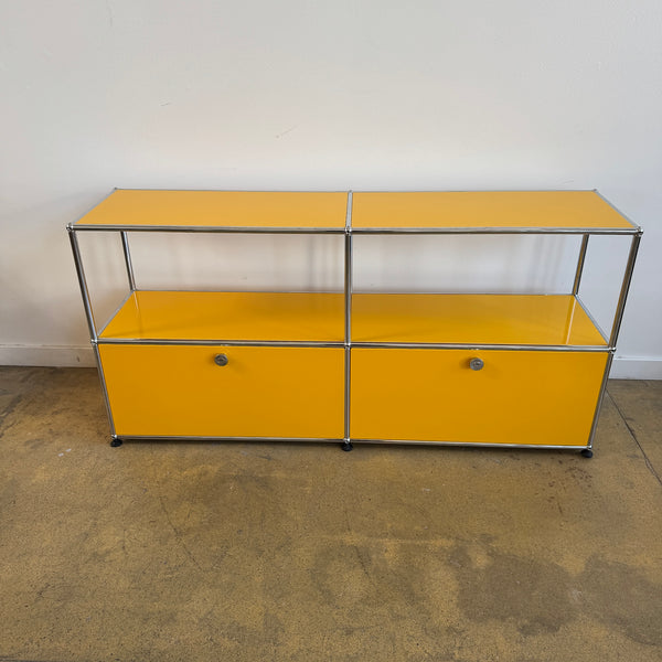 USM Haller 2X2 Media Console (Golden yellow)