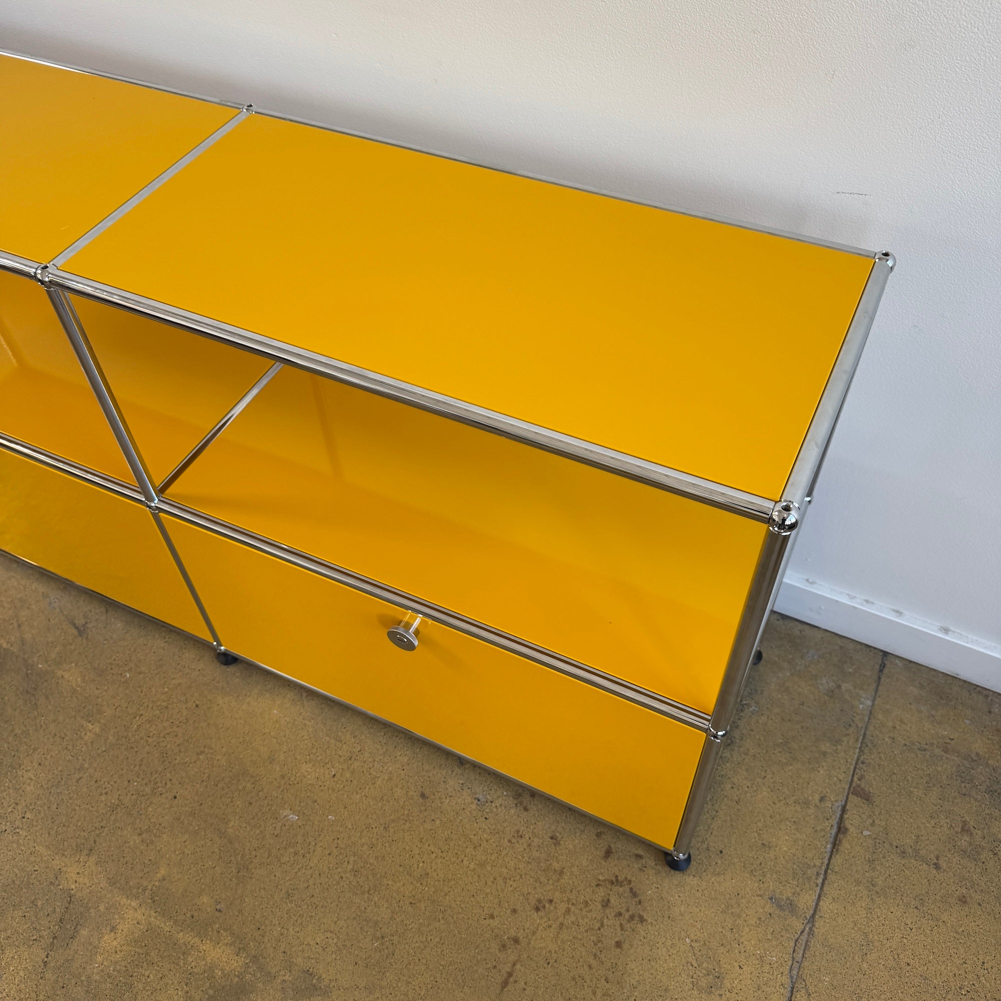 USM Haller 2X2 Media Console (Golden yellow)