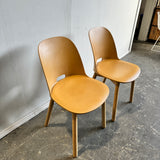 Emeco Set of 2 Alfi High Back Chair by Jasper Morison