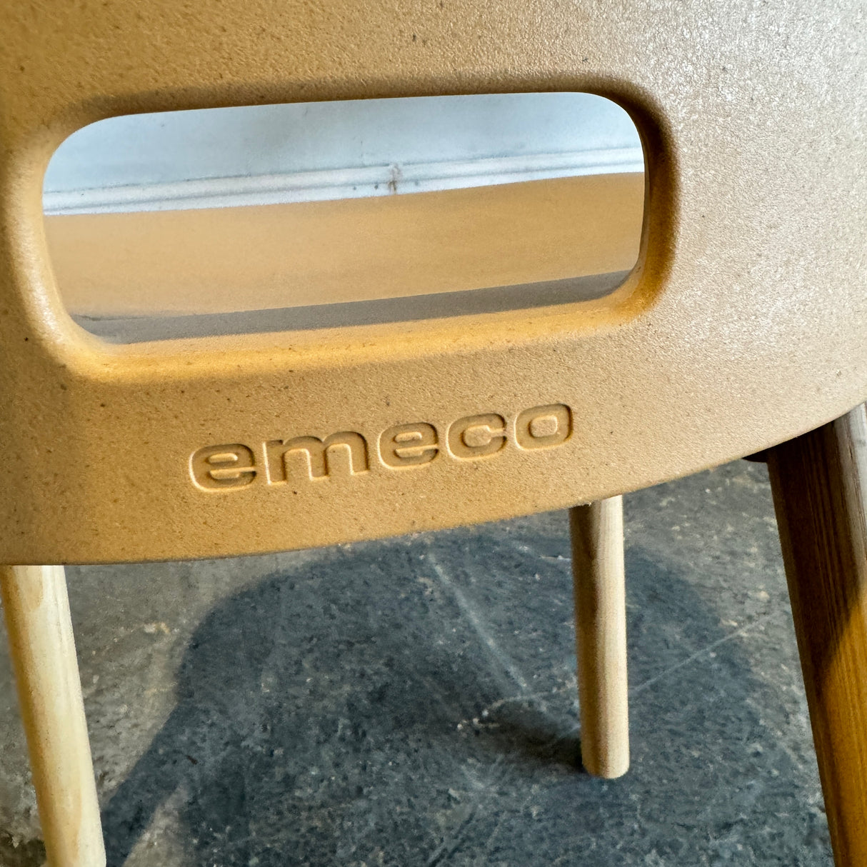 Emeco Set of 2 Alfi High Back Chair by Jasper Morison