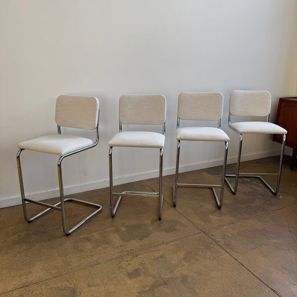 Authentic! Knoll Cesca Barstools by Marcel Breuer (New Condition)