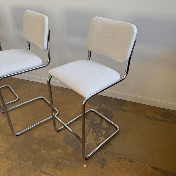 Authentic! Knoll Cesca Barstools by Marcel Breuer (New Condition)